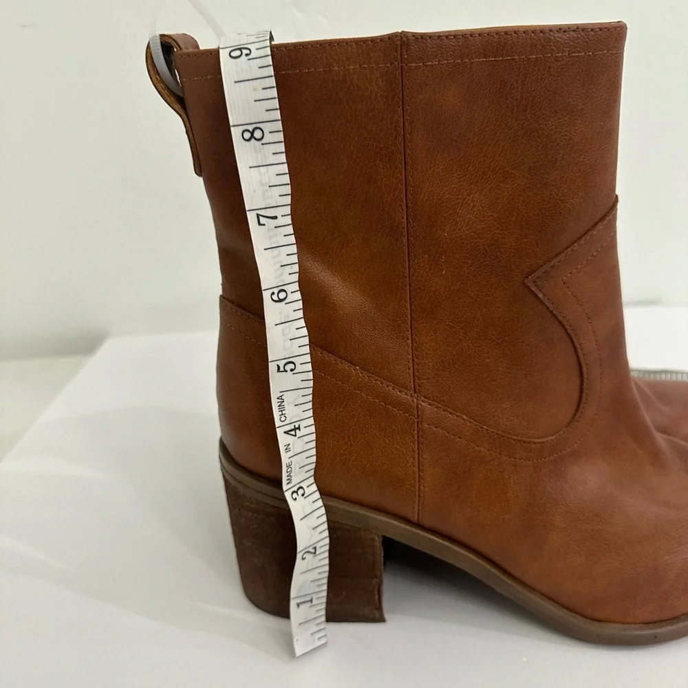 Zodiac Lovie Boot Size 10 color Cognac - Picture 3 of 12